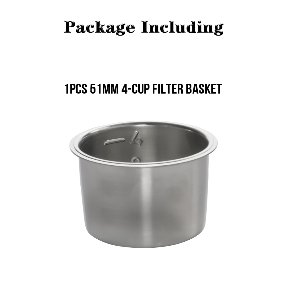Argent (1 panier filtrant 51 mm pour 4 tasses)