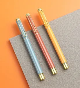 Luxus Metall Roller Pen Cap-Off Rollerball Bestseller Custom ized Ink Business Geschenke Design Parker Pen mit Custom Logo