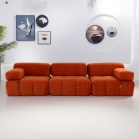Canapé Modulaire Artistique de Luxe Moderne, Forme Irrégulière, Coussin Amovible, Accoudoir, Emballage Sous Vide, Vente en Gros Usine