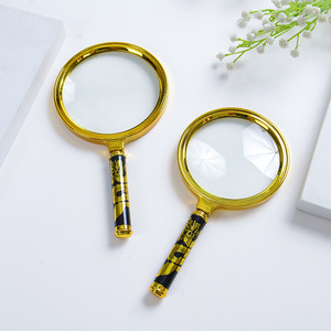 YL Handheld Magnifier Plastic Lens 80mm Reading Books Newspapers Jewelry Appraisal - Product Image 5