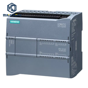 Contrôleur logique programmable compact CPU 1214C 1215C 1217C, entrée CC, sortie transistor, avec port PROFINET pour l'automatisation industrielle - Product Image 1