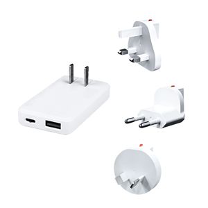 Cargador GaN de 65W con Diseño Moderno, Carga Rápida, Doble Puerto - Product Image 1