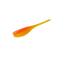 Leurre souple en silicone en forme de têtard à queue aiguille pour la pêche en eau douce et en eau salée, pour Pêche en fond, Pêche en rivière, Perche, Poisson mandarin, 50 pièces 5cm