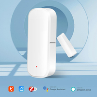 Tuya – capteur de porte Zigbee, détecteur de fenêtre de sécurité pour maison intelligente, capteur de Contact magnétique sans fil pour porte coulissante automatique