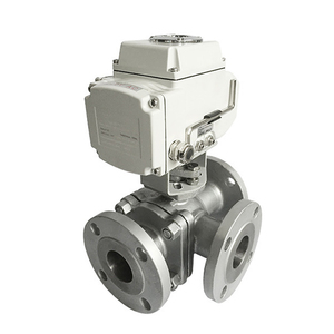 COVNA DN100 Robinet à bille 3 voies en acier inoxydable 316 de type régulateur à bride de 4 pouces - Product Image 6