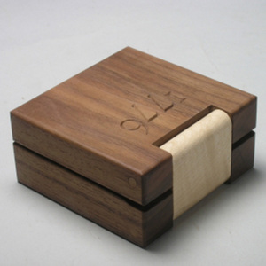 เวียดนามหลายขนาดไม้เนื้อแข็งแหวนต่างหูโซ่สร้อยข้อมือกล่องเก็บศิลปะย้อนยุคบรรจุกล่องเครื่องประดับ - Product Image 6