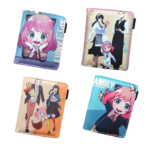 กระเป๋าสตางค์การ์ตูนอนิเมะ <span class=keywords><strong>Spy</strong></span> <span class=keywords><strong>X</strong></span> <span class=keywords><strong>Family</strong></span> วัสดุ PU สำหรับใส่บัตร ขายส่ง - Product Image 1