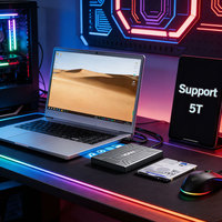 VONN Box Esterno Scorrevole ad Alta Velocità per HDD da 2.5" USB 3.0 5Gbps JMS578, Case Portatile per SSD/HDD per Laptop