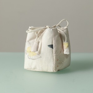 Sac à thé à cordon de serrage, petit et portable, pour accessoires de cérémonie du thé, avec trois significations et mille univers - Product Image 4