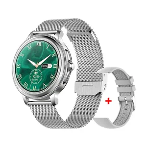 Offre Spéciale CF96 montre intelligente avec fréquence d'audition 1.2 pouces écran tactile complet BT appelant lp67 montre intelligente de mode étanche