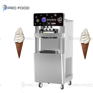 Meilleure vente de machine à crème glacée molle à plusieurs saveurs Machine à crème glacée molle commerciale Machine à crème glacée à trois saveurs - Product Image 6