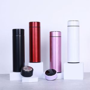Sports Travel Smart Stainless Steel Water <b>Bottle</b> with LED Temperature Display - Product Image 1
