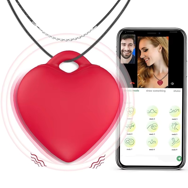 APP Control Heart Shaped Mini Vibrating Toys Female Clitoris Massager G Spot Stimulation Vibrator