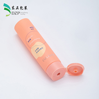 Tube souple PE 40 mm avec bouchon à clapet pour nettoyant visage, impression de logo personnalisée, vente en gros de tubes vides
