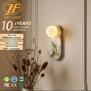 Lámpara de Pared LED Moderna y Minimalista con Decoración de Piedra Natural para Dormitorio y Uso Interior en el Hogar - Product Image 5