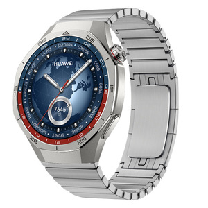 Cinturino universale in acciaio inossidabile 22mm di lusso per <span class=keywords><strong>orologio</strong></span> <span class=keywords><strong>Huawei</strong></span> GT5 GT5PRO 46mm cinturino in acciaio per <span class=keywords><strong>Huawei</strong></span> GT5 Pro 46mm - Product Image 2