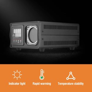 Calibrateur de température IR portable en acier inoxydable BX-500, 50°C à 500°C (122 932), taille de cible 2,25" (57 mm), avec taxe incluse - Product Image 3