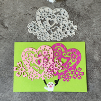 AAGU metallo taglio Die Scrapbook carta goffrato modello di Album di carta artigianale cuore decorativo fiore Scrapbooking Craft muore