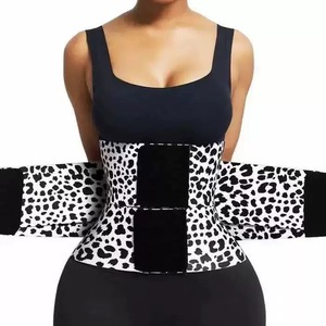 Nouvelle <span class=keywords><strong>ceinture</strong></span> de sport à motif léopard pour femmes, <span class=keywords><strong>ceinture</strong></span> de soutien douce et sans couture, adaptée au yoga, à la remise en forme et aux exercices - Product Image 2