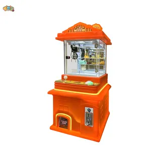 Muntautomaat Roze Klauwmachine Prijswinnende Klauwautomaat Miniklauw Arcade Machine