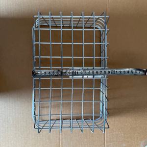 Panier avant de vélo en fil métallique durable avec support de montage stable pour les trajets scolaires et les courses - Product Image 4