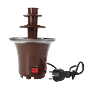 Grosir air mancur coklat mesin 3 lapisan-Penjualan Terbaik Mesin Cetak Keong Coklat Kecil Penggunaan Rumah/3 Lapisan Mesin Pembuat Fondue Coklat