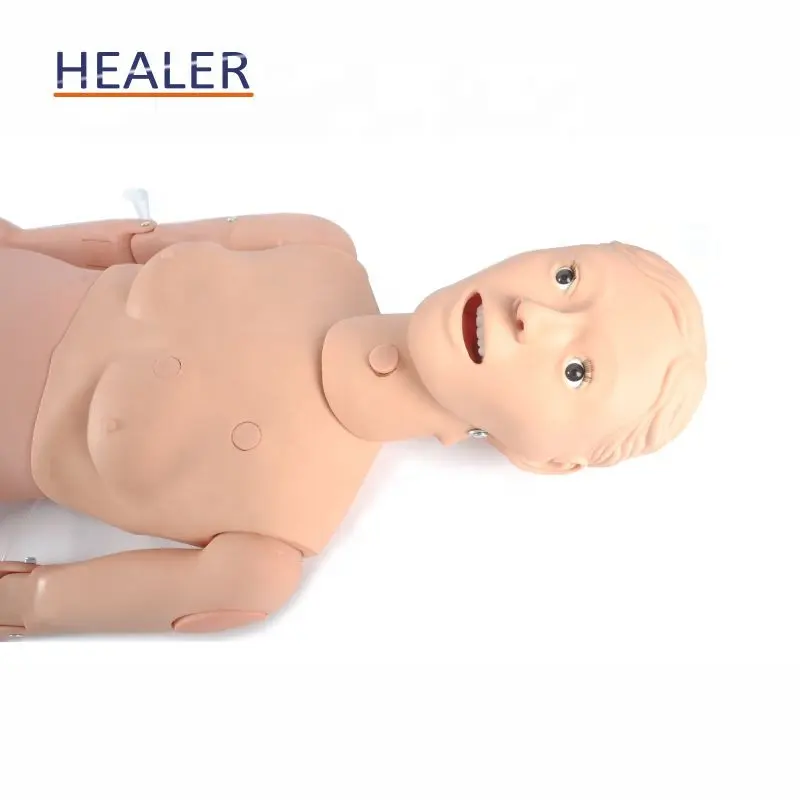 Simulador de enfermería multifuncional Modular, maniquí de entrenamiento de Enfermería de cuerpo humano médico