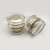 Pot en plastique cosmétique personnalisé 30g/50g/80g, emballage pour soins de la peau, conteneur pour crème pour le visage, bouchon à vis en PP pour produits de beauté coréens