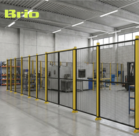 Système de barrière de sécurité pour machines industrielles Brio Heavy Duty, clôture de protection pour l'automatisation des robots industriels, fabrication OEM personnalisée