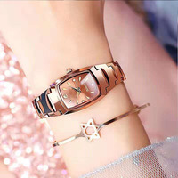 Montre en Acier Inoxydable pour Femme, Étanche avec Cadran Luminescent, de Haute Qualité et d'une Élégance Simple
