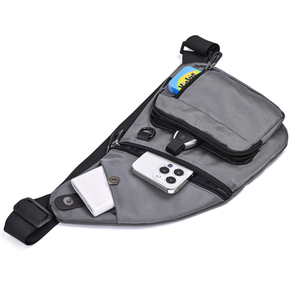 Oxford Chest Bags <span class=keywords><strong>Sac</strong></span> à dos à bandoulière pour hommes Pochette <span class=keywords><strong>banane</strong></span> avec poche pour téléphone Sacs personnalisés pour sacs à bandoulière d'affaires - Product Image 3