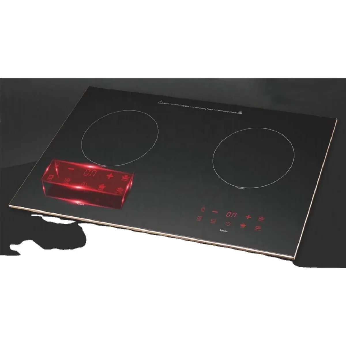 3500W tabletop 2 burners induct stove portable electric stove Built-in Induction Cooker