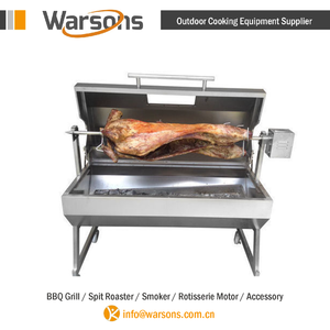 Grande <span class=keywords><strong>gas</strong></span> carbone maiale agnello capra all'aperto 1500mm spiedo girarrosto <span class=keywords><strong>griglia</strong></span> in acciaio inox - Product Image 6