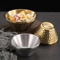 Vente chaude Bol Ramen De Style Coréen Restaurant En Acier Inoxydable 304 Sandice Bol Bol À Soupe De Nouilles Incassable