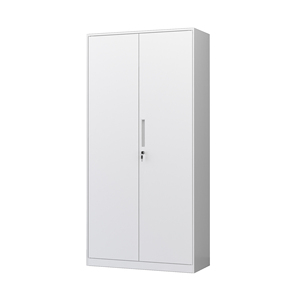 <span class=keywords><strong>Armoire</strong></span> métallique robuste à deux portes verrouillable, <span class=keywords><strong>armoire</strong></span> de rangement durable et résistante pour la maison, le bureau, l'école - Product Image 1