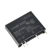 5V 12V 24V DC-AC modul Relay Solid State G3MB-202P G3MB 202P PCB SIP SSR AC 240V 2A saklar Relay Resistor sirkuit Snubber