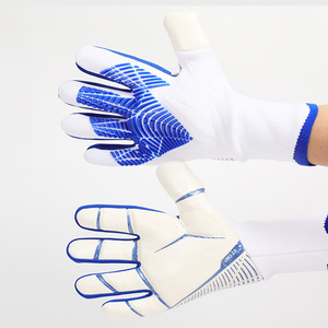 Wholesale Design Logo Strong Control and <strong>Grip</strong> Soccer Goalkeeper <strong>Gloves</strong> with Anti-Slip Latex Palm Finger Protection Goalie <strong>Gloves</strong> - Product Image 2