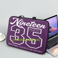 NCNW Sorority Bilgisayar Çantası Ofis Taşınabilir Çok Boyutlu Çanta İş Ofis Malzemeleri Tema Toptan Özelleştirilmiş