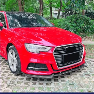 Para Audi A3 S3 8V Sline 2017-2020, alerón delantero, labio protector inferior, difusor, protector de parachoques, decoración, kit de carrocería, tuning - Product Image 3