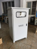 Stabilisateur de tension triphasé haute précision 6 kVA, 15 kVA, 20 kVA, 380 V CA, régulateur SVC avec matériau PC