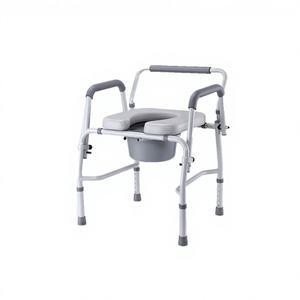 เก้าอี้นั่งถ่ายพลาสติกสำหรับผู้สูงอายุ ขนาด 67x51x54.5 ซม. - Product Image 1