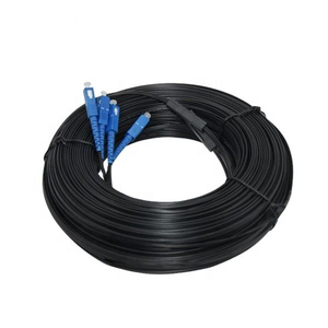 สายแพทช์คอร์ด SC UPC/APC FTTH แบบ 1 แกน สำหรับภายใน/ภายนอกอาคาร LSZH เสริมแรงด้วยโลหะ GJXFH/GJYXFCH สายดรอป - Product Image 2