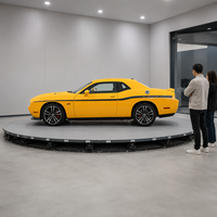 Plateforme tournante compacte électrique et élévateur pour véhicules, idéale pour les applications de stationnement en garage