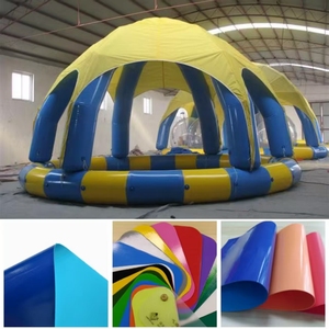 Tente gonflable et jeu aquatique en bâche PVC pour produits hermétiques, tissu enduit PVC haute résistance 650-900GSM, résistant aux UV - Product Image 3