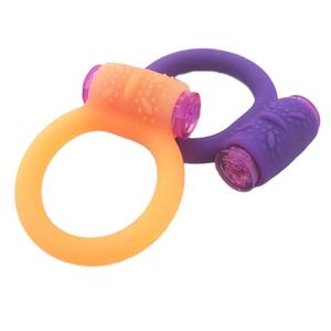 Farfalla vibrante anello del cazzo in Silicone solido e proiettile in ABS batteria stimolatore a 1 velocità incluso anello del sesso per gli uomini prodotto del sesso - Product Image 3
