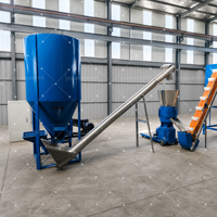 Offre Spéciale : Ligne de Production Complète de Granulés Alimentaires à Matrice Plate 1000 KG/H – Machine de Fabrication d'Aliments pour Animaux pour Petites Fermes et Usines d'Alimentation Animale