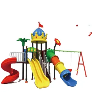 Crianças comerciais swing set playground ao ar livre para resort hotel play ground para crianças playground ao ar livre slide