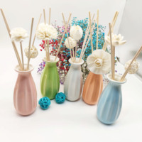 Bâtonnets diffuseurs d'arômes en fleurs de sola de 4,5 cm, 6 cm, 8 cm