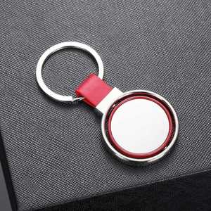Personalised Metal Keychain <b>Advertising</b> Gifts Laser Engraving Logo Sublimation Blank Personalized Keychain - Product Image 3