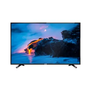 厂家批发led电视32英寸黑色塑料边框55英寸led电视高品质显示器电视43英寸